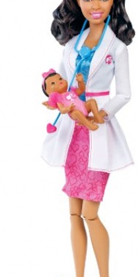 Barbie I Can Be Baby Doctor African-American Doll