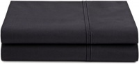 Calvin Klein Home Solid Double Row Cord Percale Standard Pillowcase, Nightingale, Pair