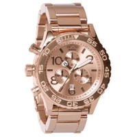 Nixon 42-20 Chrono Watch All Rose Gold, One Size [Watch] Nixon