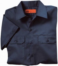 Dickies LS504 Men's Short Sleeve Premium Industrial Shirt w/Flaps