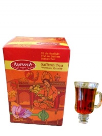 Azafranda Saffron Tea Premium Quality. 25 count Tea Bags.