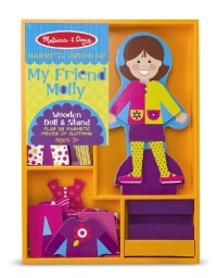 Melissa & Doug My Friend Molly - Magnetic Dress Up