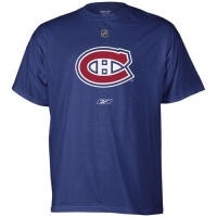 Montreal Canadiens Reebok NHL Navy Primary Logo T-Shirt