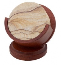 Thirstystone Cherry Pedestal Wood Coaster Holder