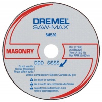 Dremel SM520c 3-Inch Masonry Cut-Off Wheel, 3-Pack