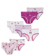 JUST ONE YOU By Carters Girls 7pk brief Purple (4T)