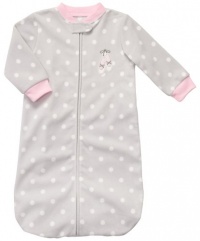 Carter's Sleeping Bag - Grey Dot Print Ballet-One Size