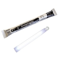 Cyalume ChemLight Military Grade Chemical Light Sticks, White, High Intensity, 6 Long, 30 Minute Duration (Pack of 10)