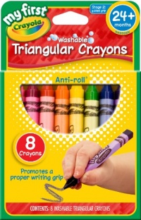 Crayola My First Crayola Triangular Crayons 8ct