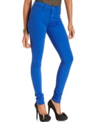 In an on-trend bright blue wash, these Joe's Jeans skinny jeans are a must-have for the season!