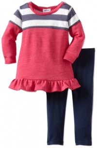 Splendid Littles Baby-girls Infant Boston Active Tunic Set, Hot Fuschia, 18-24 Months