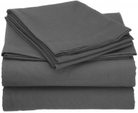 Duvet Cover Full Queen, Charcoal Gray