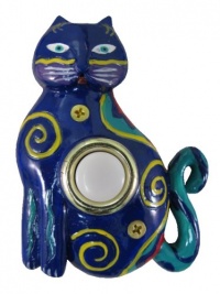 Company's Coming DBP-002  Cat Painted Doorbell Cover