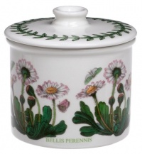 Portmeirion Botanic Garden Drum-Shaped Covered Sugar Bowl