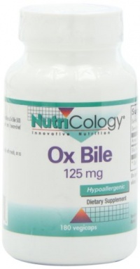 Ox Bile 125 mg 180 Capsules