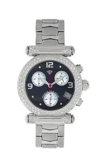 Aqua Master Ladies' Round Diamond Watch, 0.85 ctw