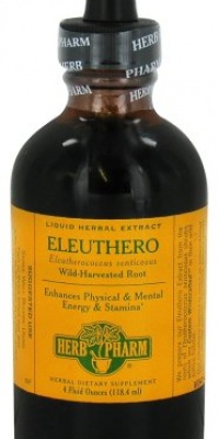 Herb Pharm Eleuthero Extract Supplement, Siberian Ginseng, 4 Ounce