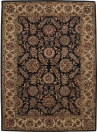 Nourison Rugs Jaipur Collection JA15 Black Round 8' x 8' Area Rug