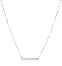 gorjana Knox Sterling Silver Bar Necklace