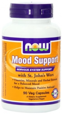 Now Foods Mood Support With St Johns Wort Veg-capsules, 90-Count