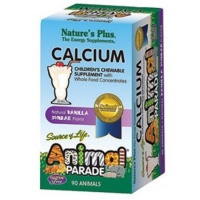 Nature's Plus - Animal Parade Calcium, 250 mg, 90 chewable tablets