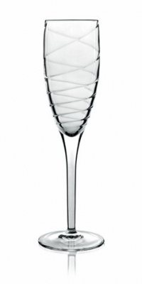 Luigi Bormioli Set of 4 Romantica Champagne Flutes, 6.75-Oz.