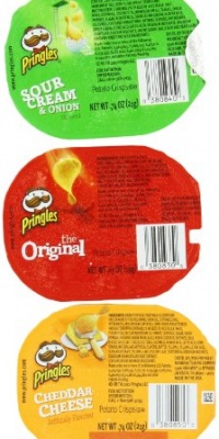 Pringles Variety Pack Potato Chips - 36 Individual Packs Snack Stacks