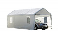 ShelterLogic 10x20 Canopy Enclosure Kit with Windows for 1-3/8 Frame (White)