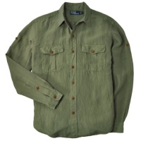 Polo Ralph Lauren Custom-Fit Military Linen Shirt