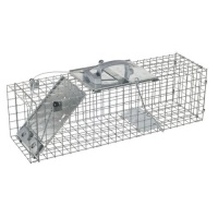 Havahart 1084 Easy Set One-Door Cage Trap for Rabbits, Skunks, Minks and Large Squirrels