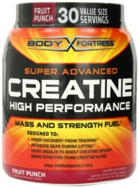 Body Fortress Super Advanced Creatine HP, Fruit Punch, 3.17 Pounds