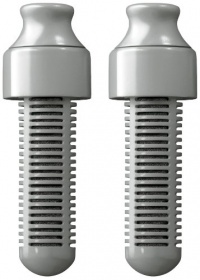 Water Bobble 2-Pack Replaceable Water Filter, Gray