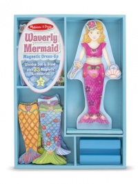 Melissa & Doug Waverly Mermaid Magnetic Dress Up