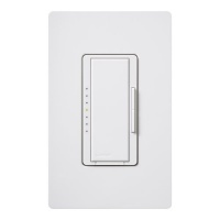 Lutron MALV-600-WH 600-Watt Maestro Magnetic Low-Voltage Single-Pole Dimmer, White