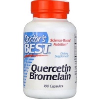 Doctor's Best Quercetin/Bromelain Capsules, 180-Count