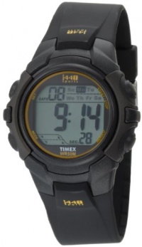 Timex Men's T5K457 1440 Sports Digital Black/Yellow Resin Strap Watch