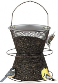 No/No Bronze Hourglass Bird Feeder  BZHG00325