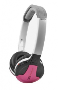 XO Vision IR630P Universal IR Wireless Foldable Headphones - Pink