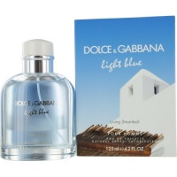 D & G Light Blue Living Stromboli Pour Homme Eau De Toilette Spray for Men, 4.2 Ounce