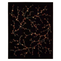 Nourison Chambord Area Rug - Black Size - 2 x 5.9 ft.