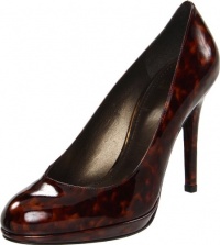 Stuart Weitzman Women's Platswoon Pump,Cognac Tartaruga,7.5 M US