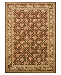 Safavieh encapsulates the beauty and detail of time-honored Persian designs in the intricate Lyndhurst area rug. Crafted from soft polypropylene, this rug radiates timeless allure with the added convenience of easy-care construction. (Clearance)