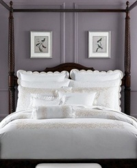 Martha Stewart Trousseau 300T King Duvet Cover