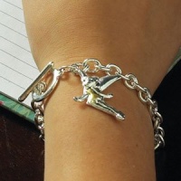 Disney Faries Tinkerbell Charm Bracelet