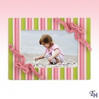 Gorham Merry Go Round Little Girl With A Curl Frame Striped 4 X 6