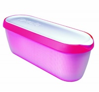 Tovolo Glide-A-Scoop Ice Cream Tub, Raspberry Tart