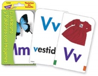 Spanish Alphabet & Picture Words Pocket Flash Cards