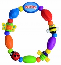 Nuby Bug A Loop Teether Bead, Colors May Vary