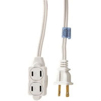 GE EXTENSION CORD 6 Feet White