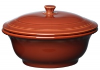 Fiesta 495-334 Covered Casserole, 70-Ounce, Paprika